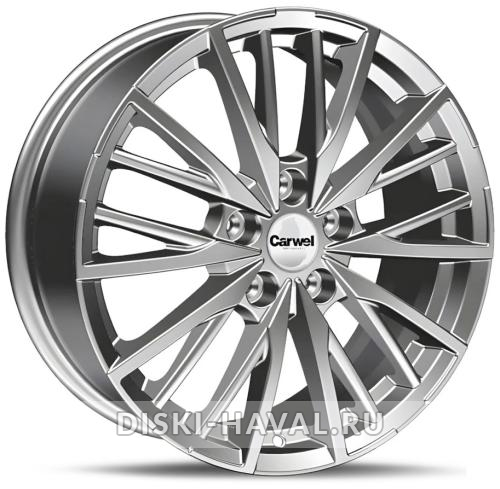 Диск Carwel Агма серебристый