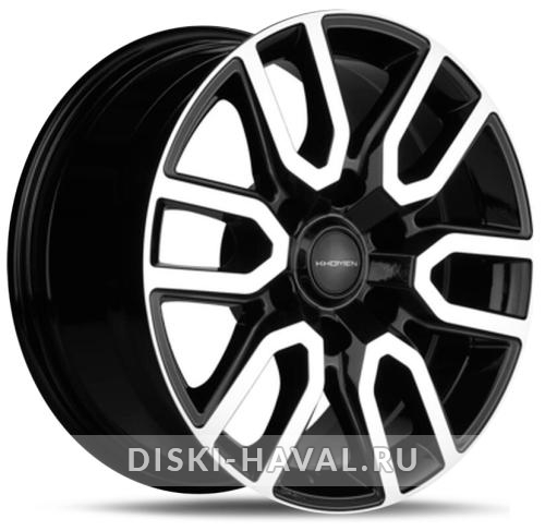 Диск Carwel Барал черный с полировкой