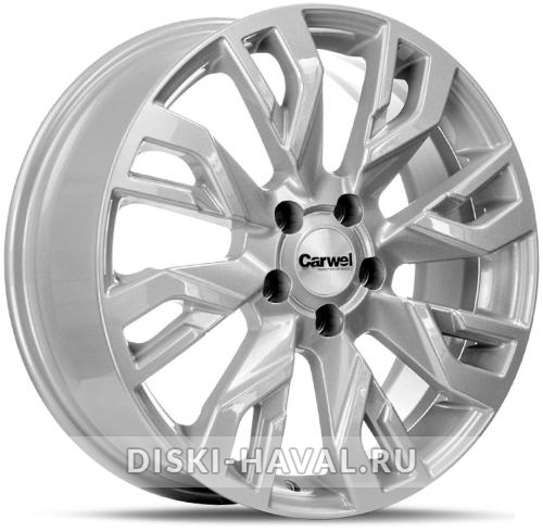 Диск Carwel Чеко серебристый