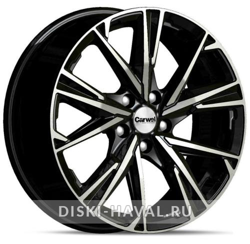 Диск Carwel Грейс черный с полировкой