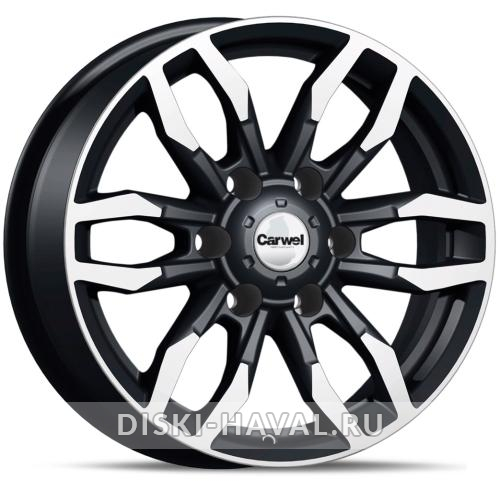 Диск Carwel Немо черный с полировкой