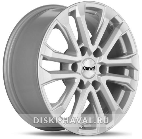 Диск Carwel Пур серебристый