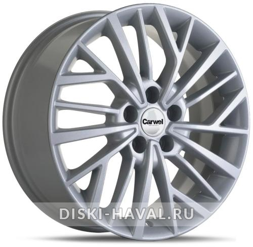 Диск Carwel Токо серебристый