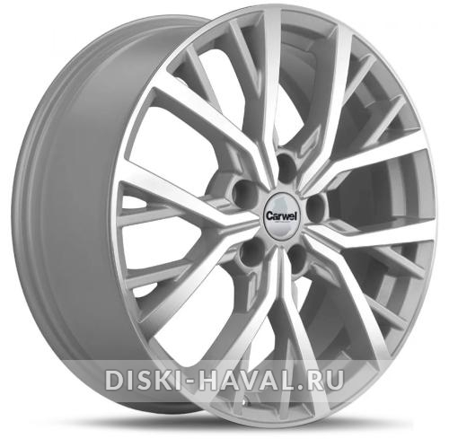 Диск Carwel Тур серебристый