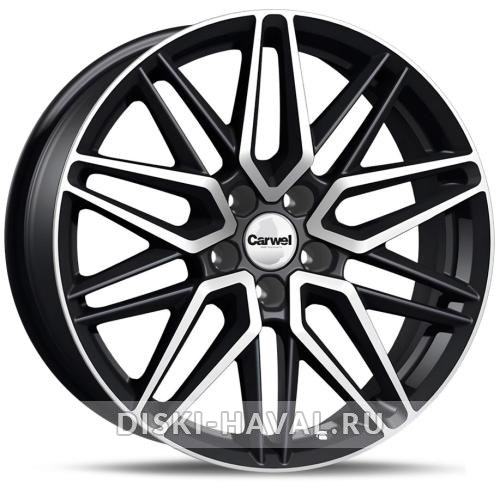 Диск Carwel Вайс черный с полировкой