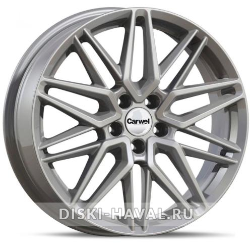 Диск Carwel Вайс серебристый
