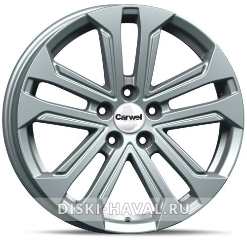 Диск Carwel Витус серебристый