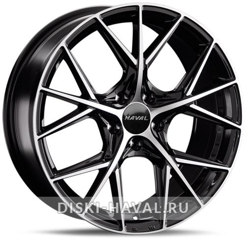 Диск Haval OEM599HVL черный с полировкой