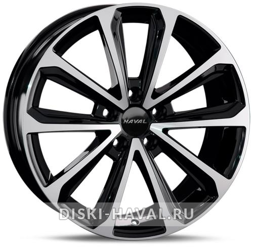 Диск Haval OEM752HVL черный с полировкой