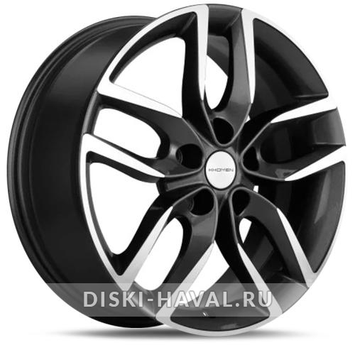 Диск Khomen Wheels KHW1708 серый с полировкой