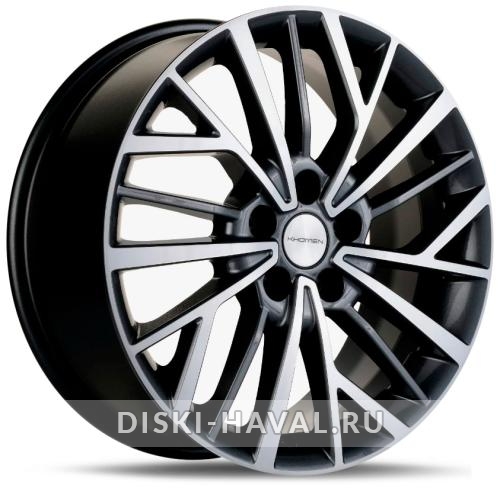 Диск Khomen Wheels KHW1717 серый с полировкой