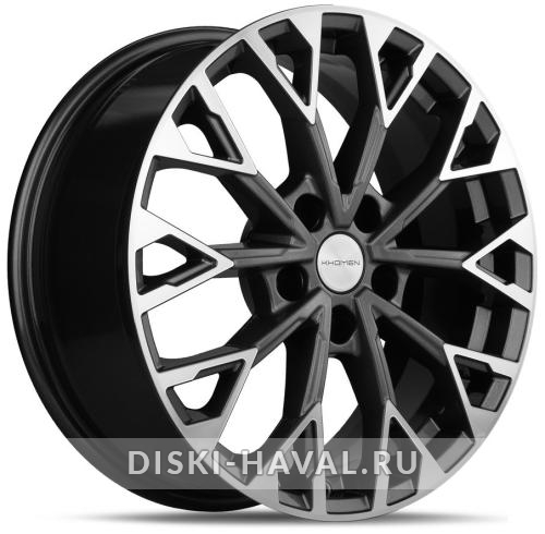 Диск Khomen Wheels KHW1718 серый с полировкой