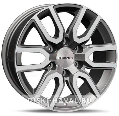 Диск Khomen Wheels KHW1723 серый