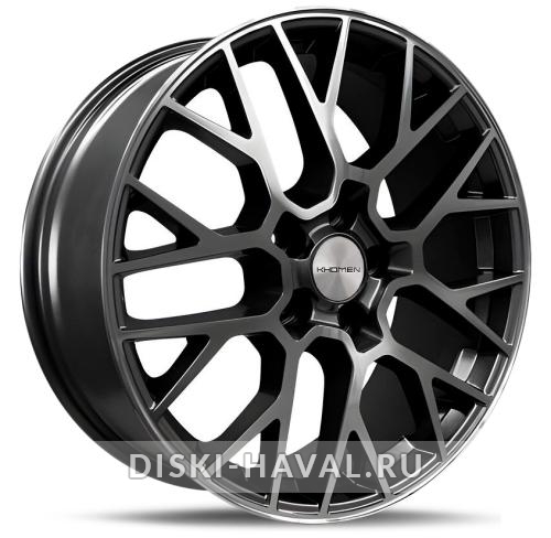 Диск Khomen Wheels KHW1818 серебристый с полировкой
