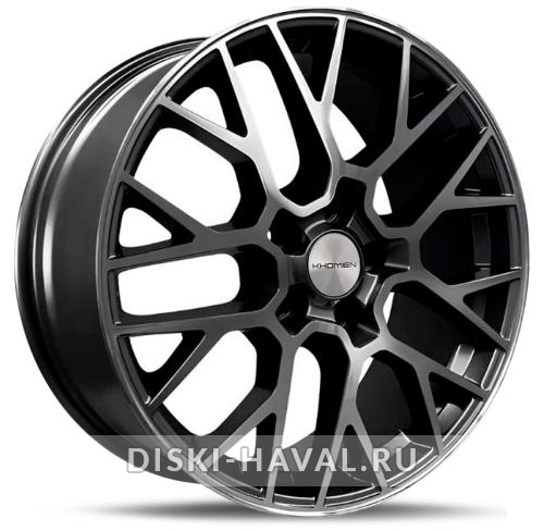 Диск Khomen Wheels KHW1818 серый с полировкой