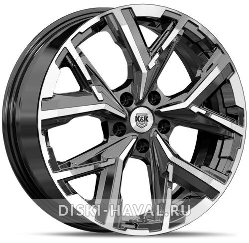 Диск КиК Айона черный с полировкой