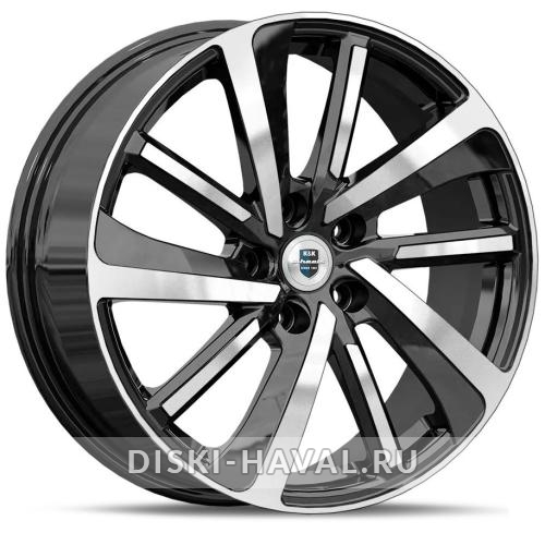 Диск КиК KC1111 черный с полировкой