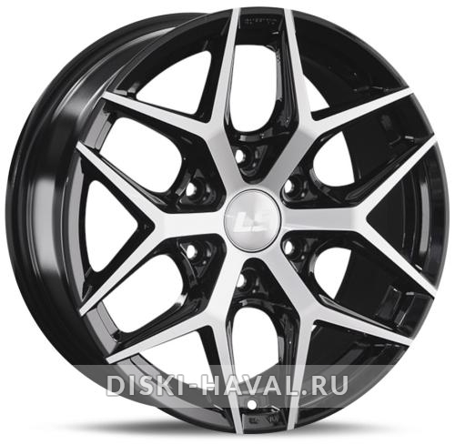 Диск LS Wheels 1303 черный с полировкой