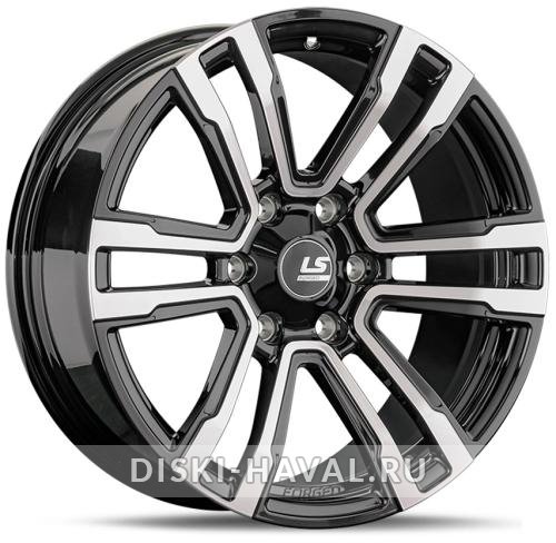 Диск LS Wheels Forged FG11 черный с полировкой