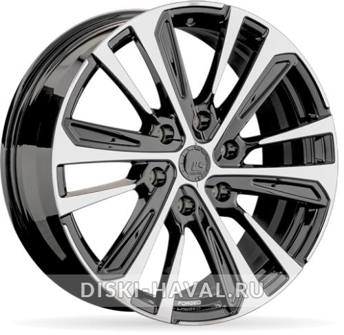 Диск LS Wheels Forged FG19 черный с полировкой