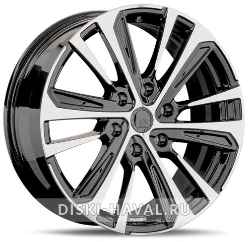Диск LS Wheels Forged FG19 черный с полировкой