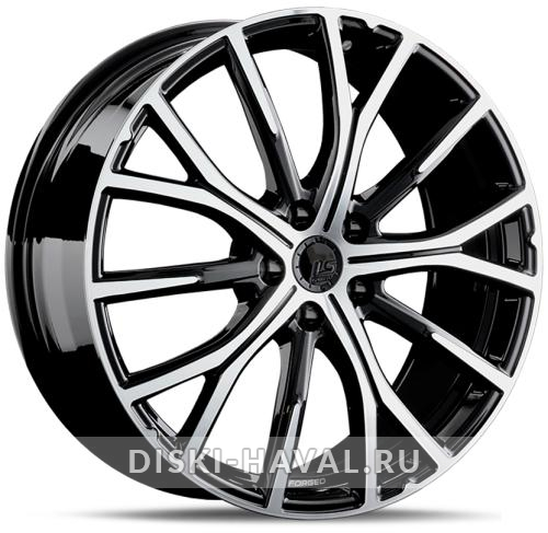 Диск LS Wheels Forged FG21 черный с полировкой