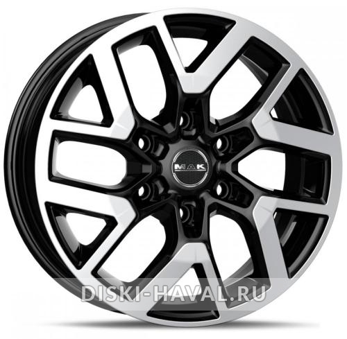 Диск Mak Gravel черный с полировкой