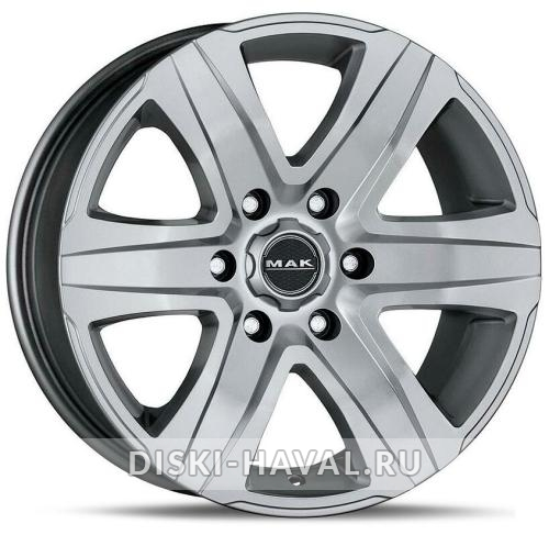 Диск Mak STONE6 серебристый