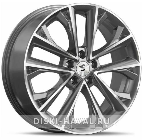 Диск Premium Series КР012 серый с полировкой