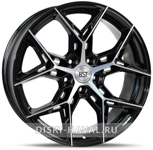 Диск RST R139 черный с полировкой