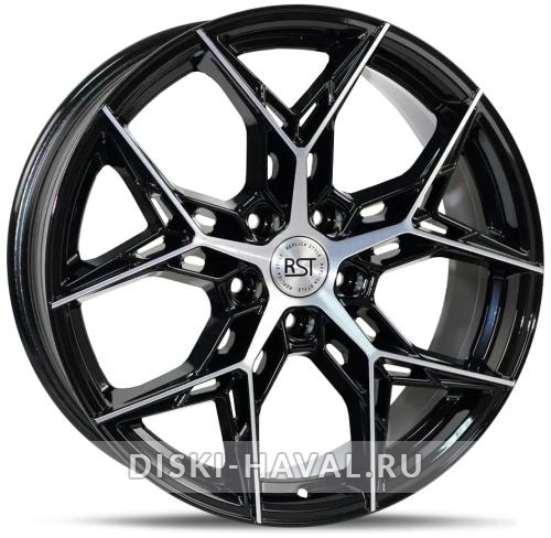Диск RST R139 черный с полировкой