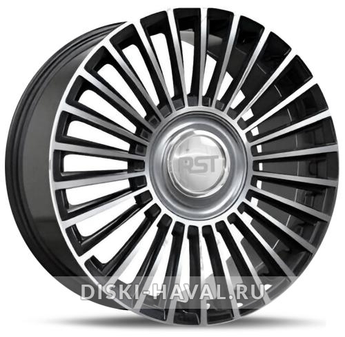 Диск RST R159 черный с полировкой