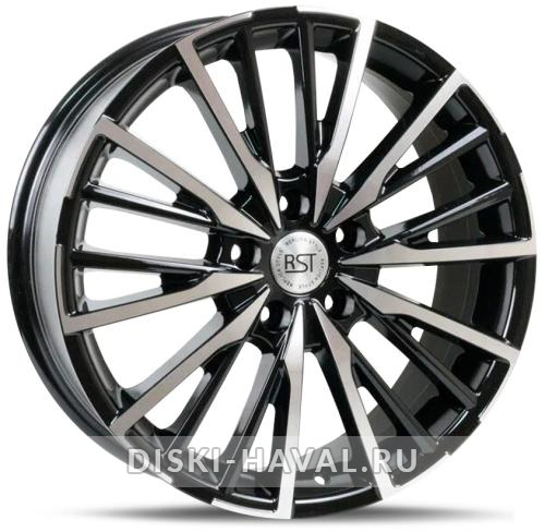Диск RST R178 черный с полировкой