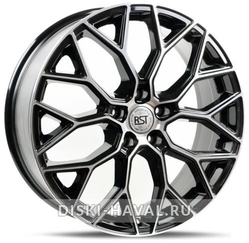 Диск RST R198 черный с полировкой