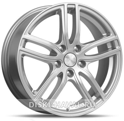 Диск СКАД Брайтон серебристый