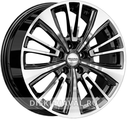 Диск СКАД KL-1060 черный с полировкой