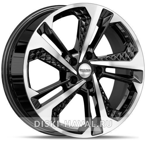 Диск СКАД KL-1069 черный с полировкой