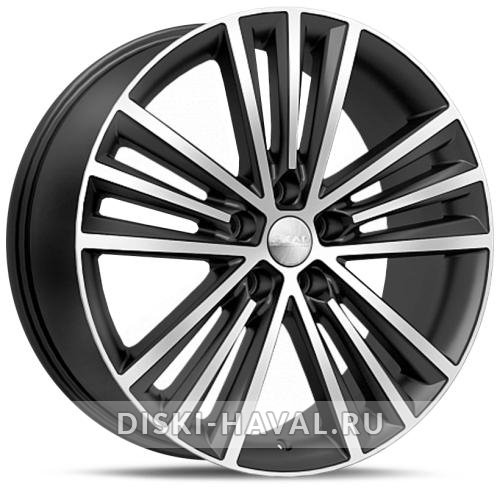 Диск СКАД Манчестер черный с полировкой