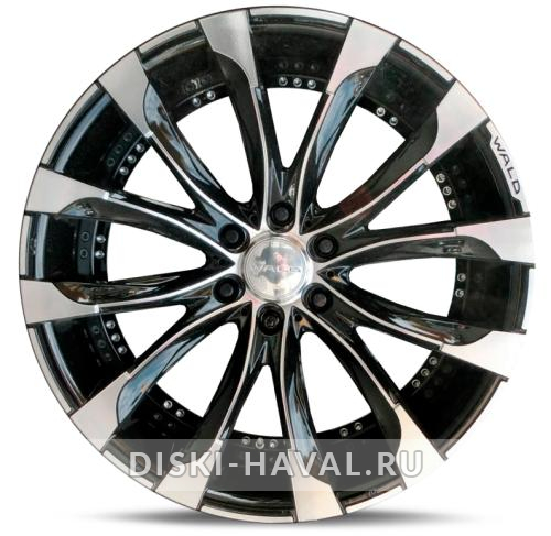 Диск WALD Jarret 11C-LC300 черный с полировкой