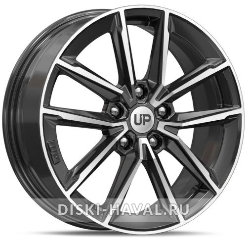 Диск Wheels UP Up104 черный с полировкой