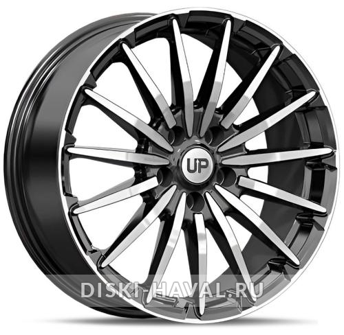 Диск Wheels UP Up128 черный с полировкой