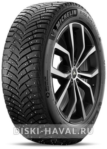 Зимняя шипованная шина Michelin X-Ice North 4 SUV 245/55 R19 107T XL шип