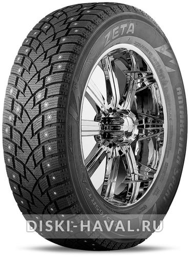 Зимняя шипованная шина Zeta Antarctica Sport 225/55 R19 103T  шип